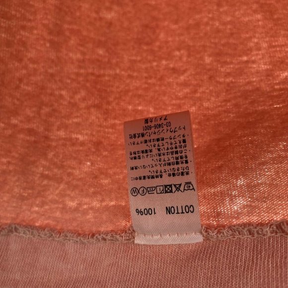 Velva Sheen Men's Short Sleeve Pocket T-Shirt Pink Slub Jersey Tee sz S NWOT - Picture 5 of 6